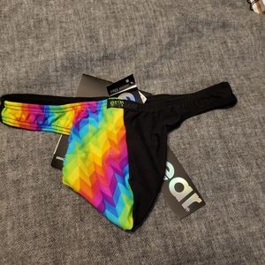 Erogwear X3D Rainbow Thong